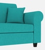 Derado Fabric 1 Seater Sofa in Sea Green Colour