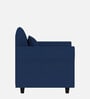 Derado Fabric 1 Seater Sofa in Royal Blue Colour