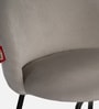 Derby Fabric Bar Stools in Grey Colour