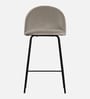 Derby Fabric Bar Stools in Grey Colour