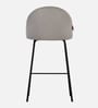 Derby Fabric Bar Stools in Grey Colour