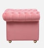 Derby Velvet Fabric 1 Seater Sofa in Blush Pink Color