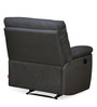 Derek 1 Seater Fabric Manual Recliner in Brown Colour