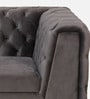 Arlo Velvet 1 Seater Sofa In Fossil Grey Colour