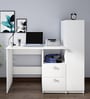 Derrick Writing Table In Frosty White Finish