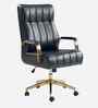 Derrus Leatherette Executive Chair In Black Colour
