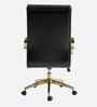 Derrus Leatherette Executive Chair In Black Colour