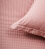 Desert Rose 300TC 100% Cotton Flat Chekered Super King Bedsheet with 2 Pillow Covers