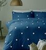 Desert Rose Blue Cold-Weather Comforter Single Size With1 Pillow Cover