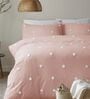 Desert Rose Peach Cold-Weather Comforter Single Size With1 Pillow Cover