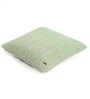 Desert Sage 100% Cotton Cable Moss 16X16 Inches Knitted Cushion Cover