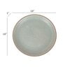 Desert Sand Brown Ceramic (Set of 4) Dinner Plates