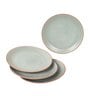 Desert Sand Brown Ceramic (Set of 4) Dinner Plates