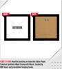 The Egyptian Prints Yellow Paper & Wood Framed People and Places Art Print Set of 2