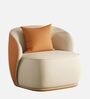 Designer 1 Seater Sofa In White Color