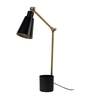 Potterybarn Black Study Lamp With Metal Base