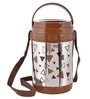 Designer Brown Stainless Steel Lunch Box