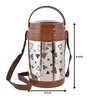 Designer Brown Stainless Steel Lunch Box