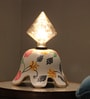 Designer bulb with Terracotta Table Lamp