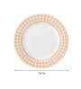 Designer 7 Inch Multicolour Ceramic Side Plate