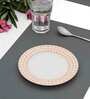 Designer 7 Inch Multicolour Ceramic Side Plate