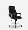 Designer Leatherette Executive Chair In Black Colour