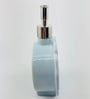 120 Ml Ceramic  Counter Top Liquid Soap Dispenser in Blue