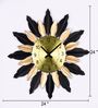 Designer Gold & Black Iron Novelty Wall Clock