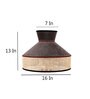 Mace Brown Cane Designer Lampshade