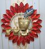 Designer Krishna Multicolour Metal Wall Art