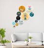 Designer Multicolour Engineered Wood Wall Hanging Quotes