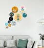 Designer Multicolour Engineered Wood Wall Hanging Quotes