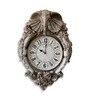 Silver Fibre Designer Royal Traditional Wall Clock