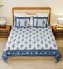 Designer Soft Cotton Bedsheet King Size Set for Double Bed with Pillow Covers for Home Styling