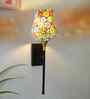 Designer Wall Lamp with Handmade Mosaic Glass & Metal Frame   Best for Living Room, Bedroom & Dining Room