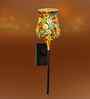 Designer Wall Lamp with Handmade Mosaic Glass & Metal Frame   Best for Living Room, Bedroom & Dining Room