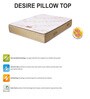 Desire Pillow Top Bonnell Spring Queen Size 6" Thick Mattress