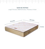 Desire Pillow Top Queen Bed 78x60x6 Bonnell Spring Mattress (Free Pillows with Bedsheet)
