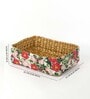 (1Pc) Multicolor Seagrass Handmade Eco-Friendly Table Organizer & Storage Basket