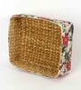 (1Pc) Multicolor Seagrass Handmade Eco-Friendly Table Organizer & Storage Basket