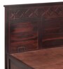 Destiny Queen Bed With Hydraulic Storage in Walnut Finish