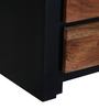Durham Solid Wood Chest Of Drawers In Dual Tone Finish