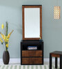 Deux Solid Wood Dressing Cabinet in Dual Tone Finish