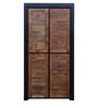 Durham Solid Wood 2 Door Wardrobe In Dual Tone Finish