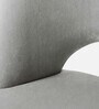 Deva Velvet Bar Chair In Grey Colour