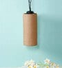 Devansh Beige Jute  Cylindrical  Hanging Single Hanging Lamp