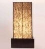 Miler Black Cotton Fabric Shade Table Lamp With Wood Base