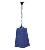 Devansh Blue Jute  Pyramidhanging Single Hanging Lamp