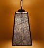 Devansh Blue Jute  Pyramidhanging Single Hanging Lamp