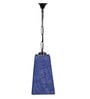 Devansh Blue Jute  Pyramidhanging Single Hanging Lamp